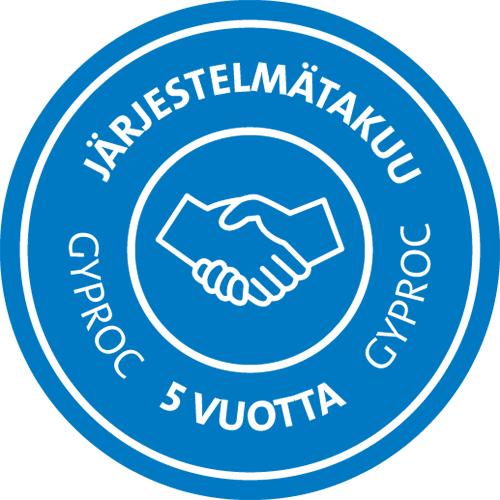 Gyproc järjestelmätakuu -logo
