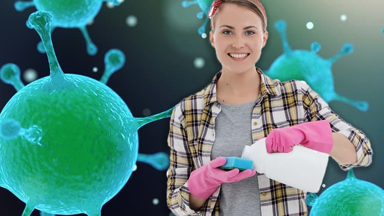 Pintojen desinfiointi on nyt erityisen tärkeää