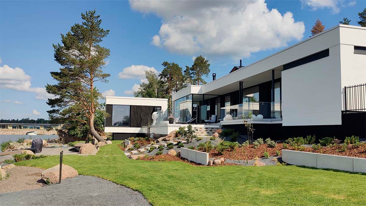 Loviisan asuntomessujen Villa Havetissa yhdistyy ekologisuus ja hyvä sisäilma