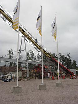 Rudus Oy avasi Espoon Ämmässuolle Euroopan ensimmäisen rakennusalan työturvallisuuden käytännön harjoituksiin perustuvan turvapuiston.