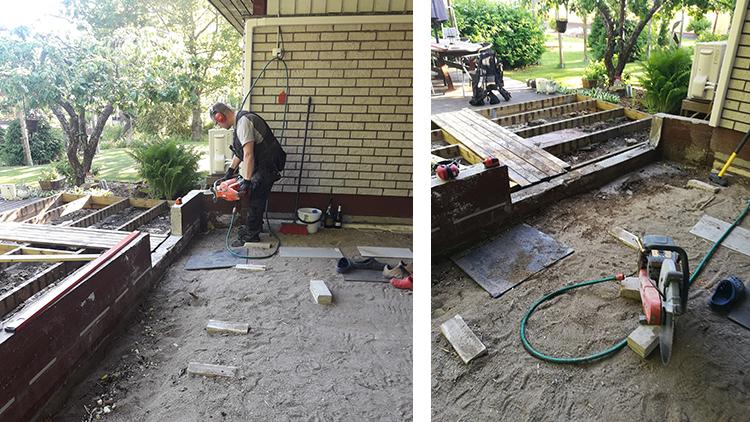 Betonileikkuri on kätevä apuväline betonin leikkaamiseen ja yllättävän edullinen vuokrattuna.