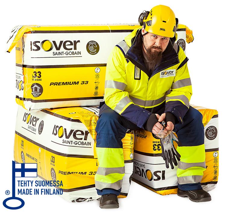 ISOVER aloitti toimintansa Suomessa jo 1930-luvulla.
