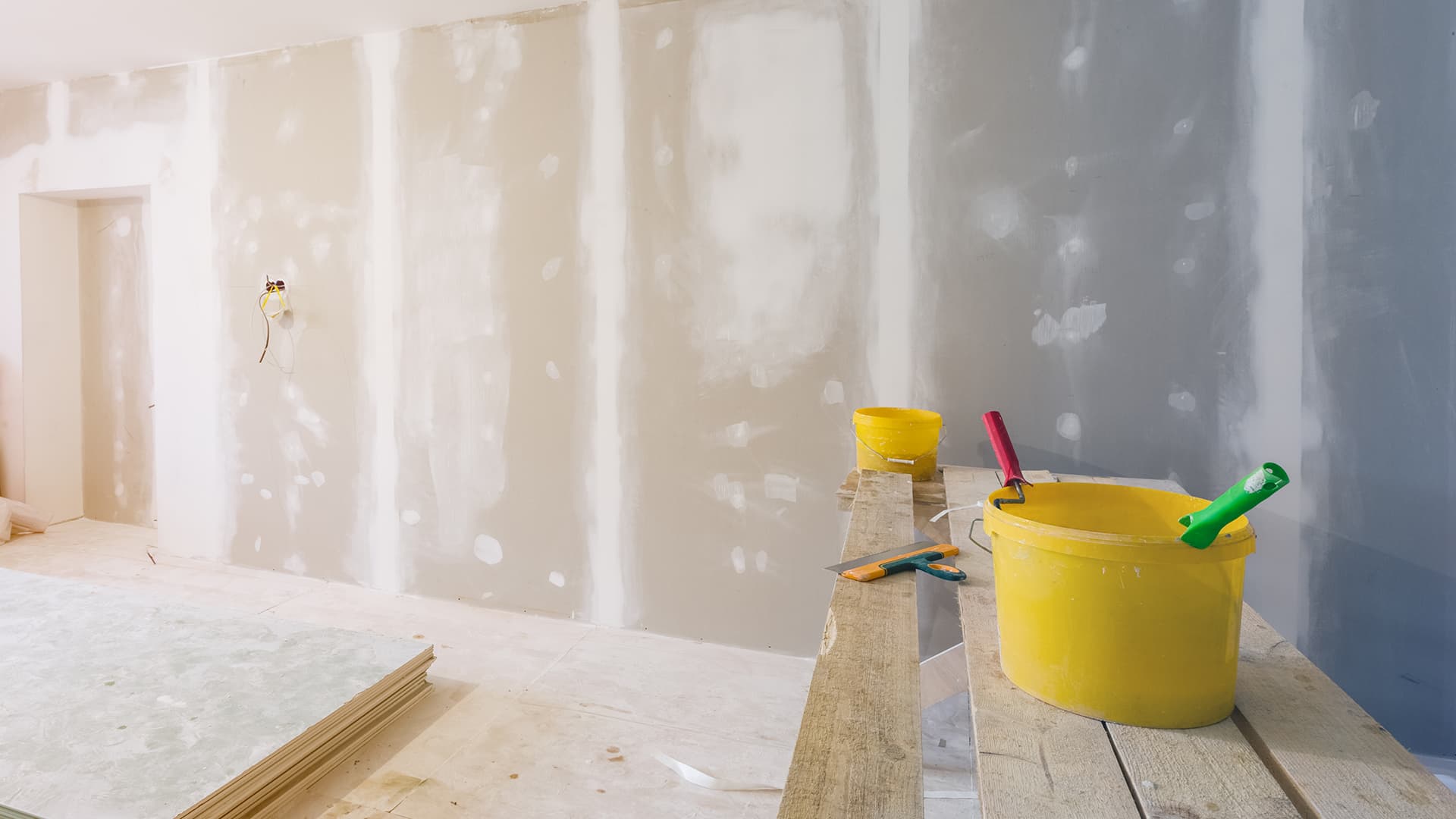 Kipsilevy sopii kodin joka pintaan