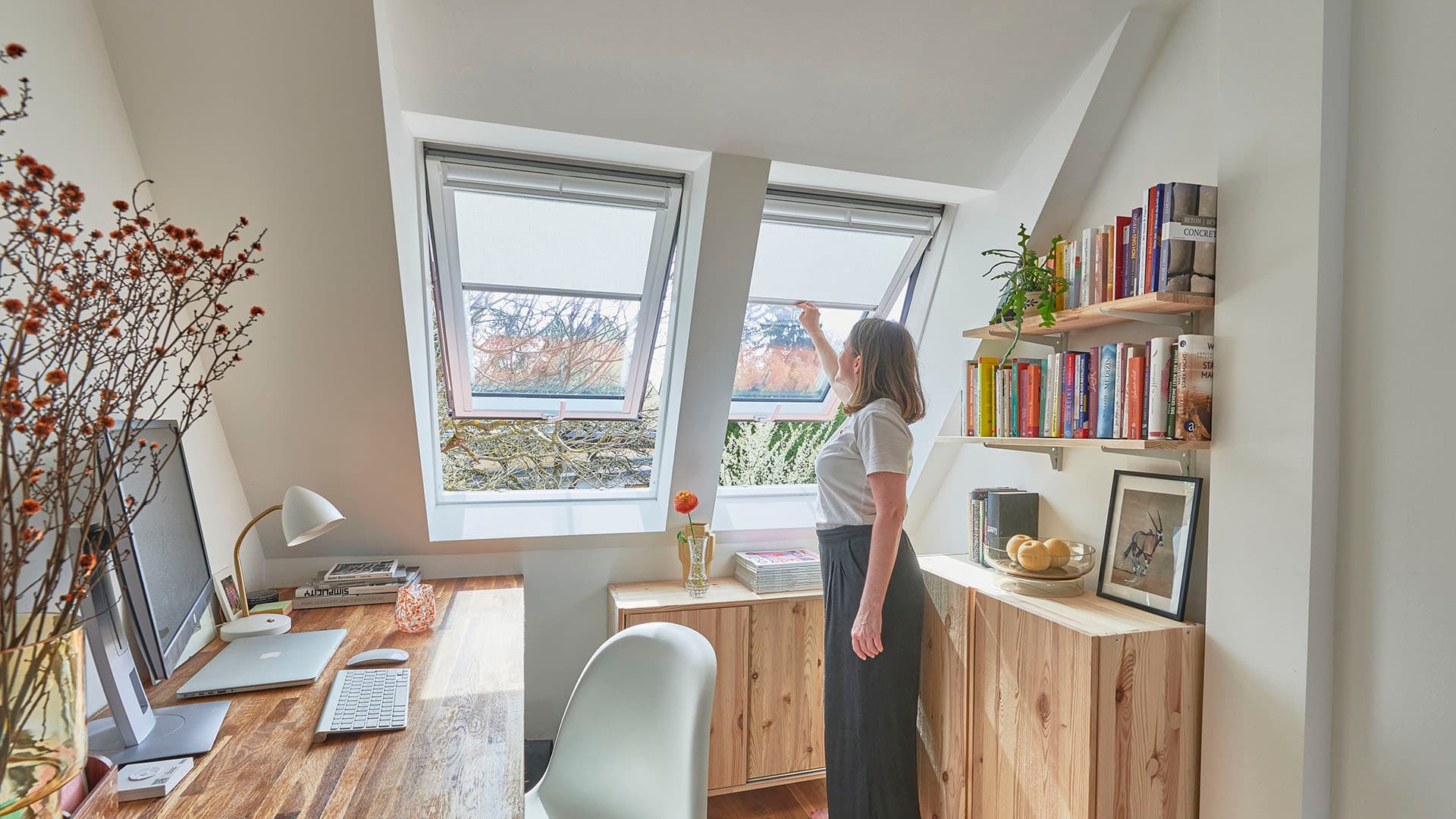 Lisävaloa rintamamiestaloon kattoikkunalla