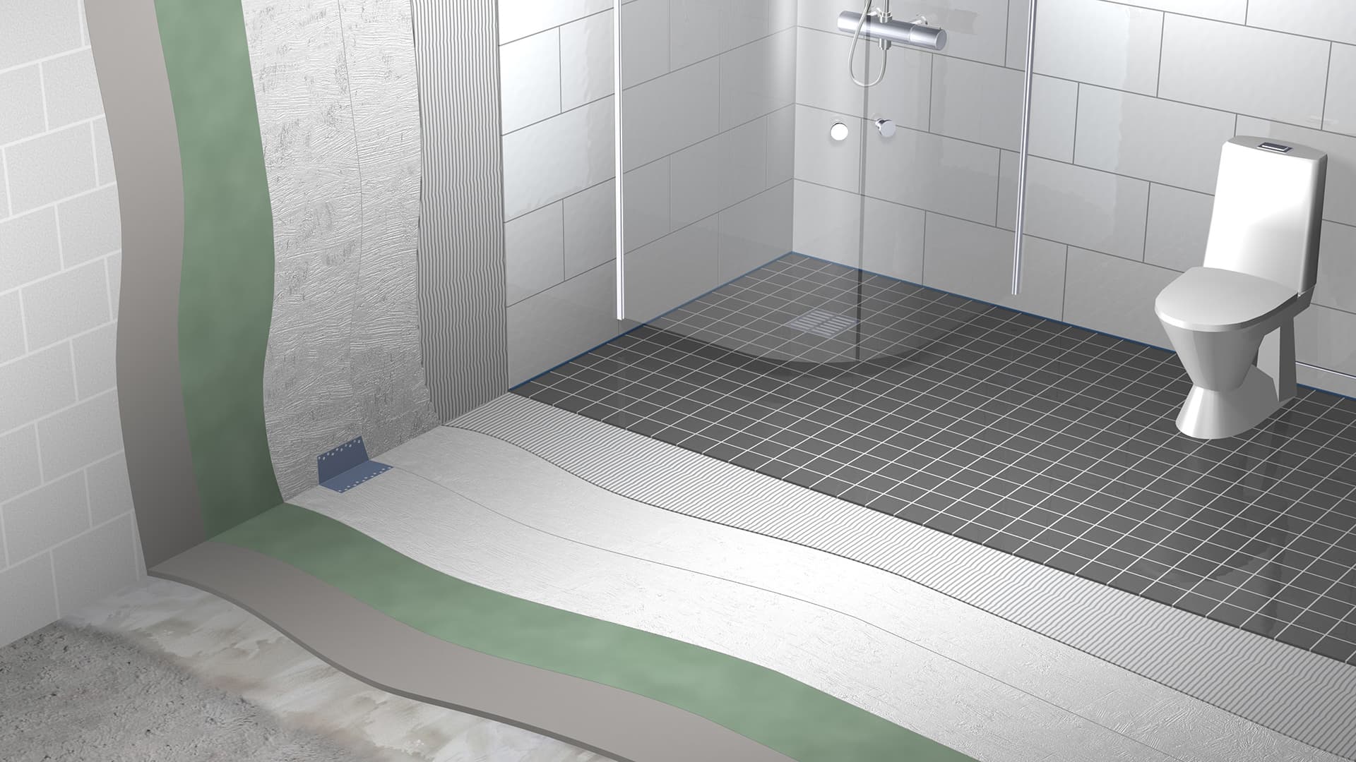 Kestäviä märkätiloja – pohjatyöt ja vedeneristys