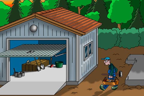 Mitä määräyksiä autotalleihin ja -katoksiin liittyy?