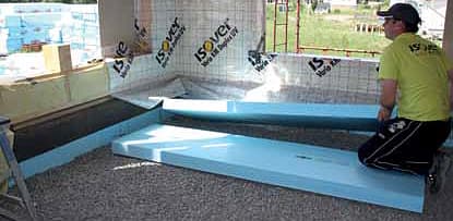 Näin routaeristät eri perustustaparatkaisut