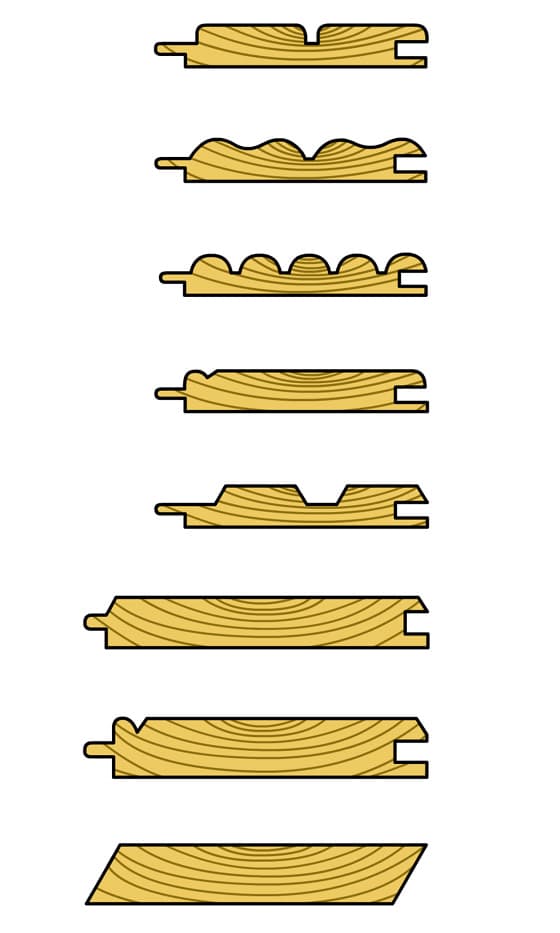 <p data-block-key="93vig">Sisäverhouslaudoista löytyy runsaasti erilaisia profiilivaihtoehtoja.</p>