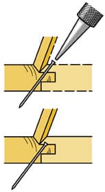 <p data-block-key="vyruy">Piilonaulaamalla urospontin päältä saadaan naulat piilotettua näkyvistä.</p>