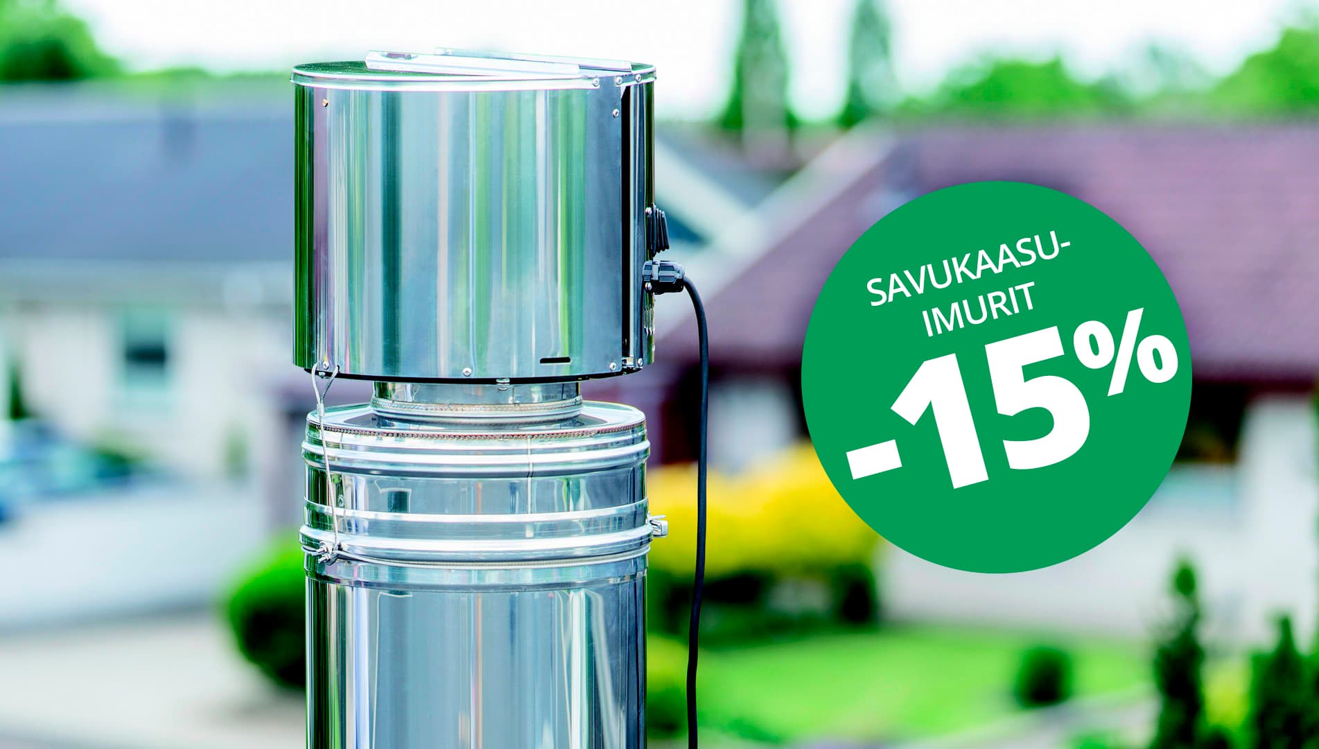 Savukaasuimurilla parempi sisäilma - nyt vielä tarjouksessa