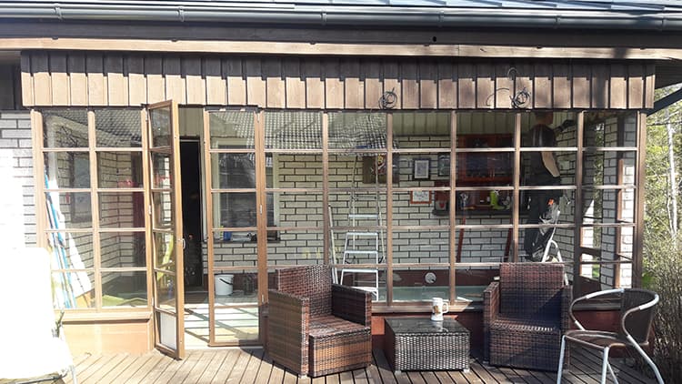 Tee itse lasiterassin korjaus: Tarinoitaelävästä elämästä