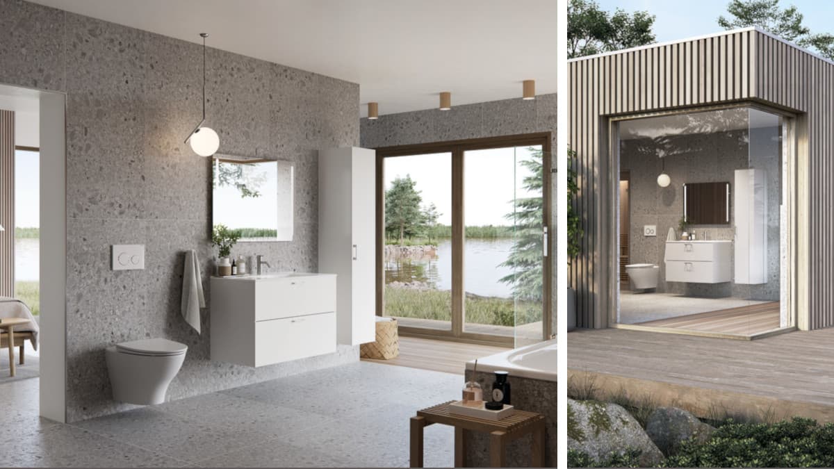 Minkälaiset trendit näkyvät kylpyhuoneissa vuonna 2021?