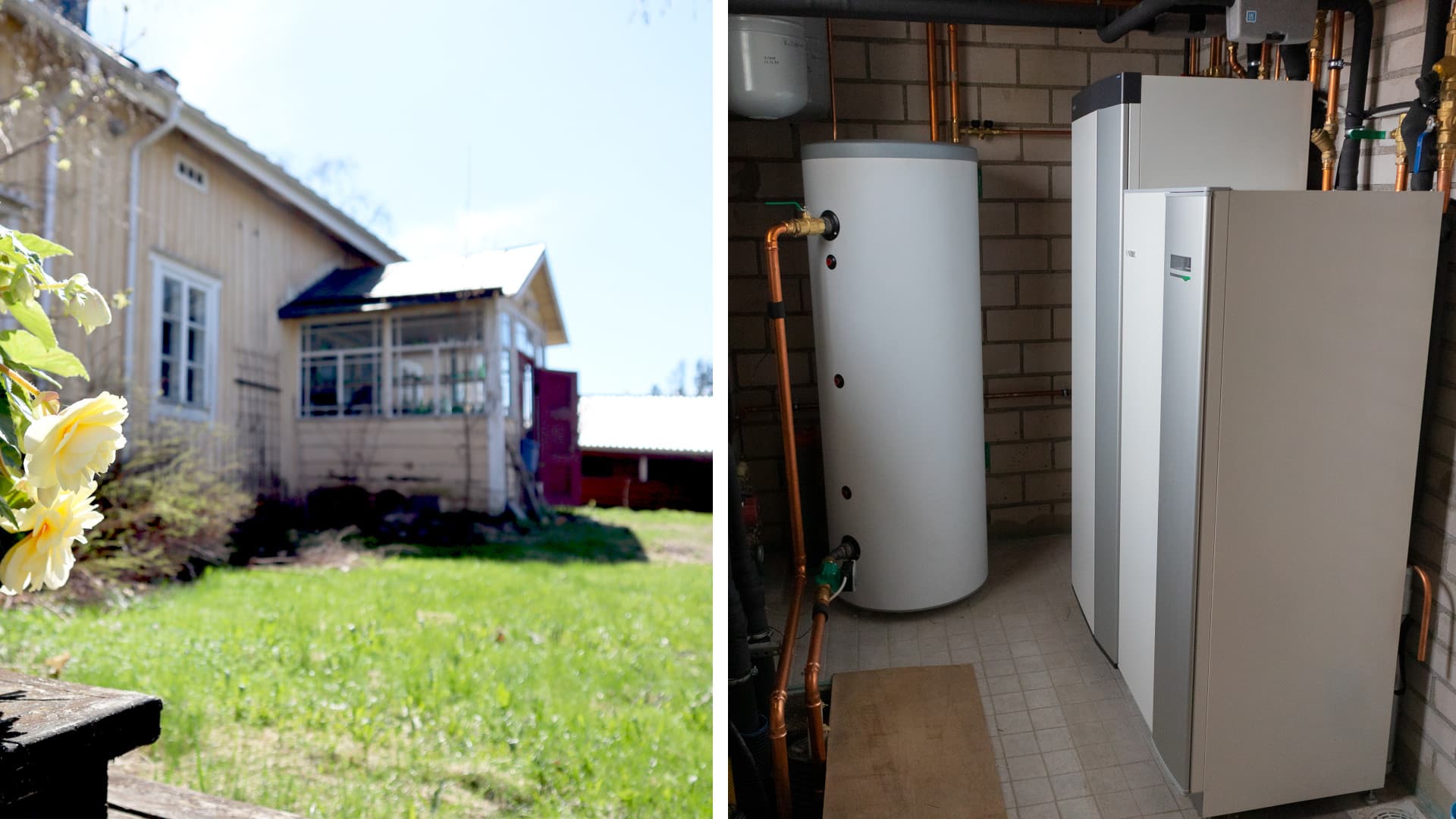 Maatilan päärakennuksen lämmitysremontti