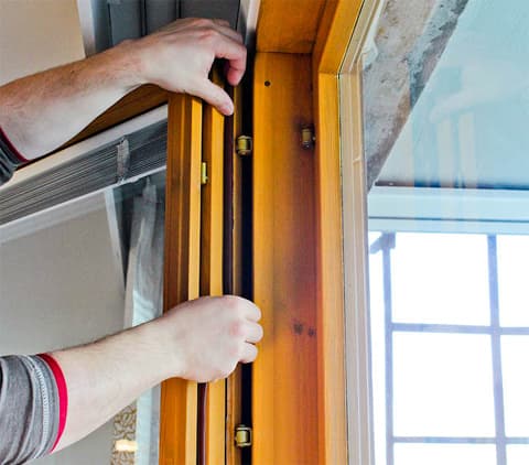 ikkunaa tiivistetään