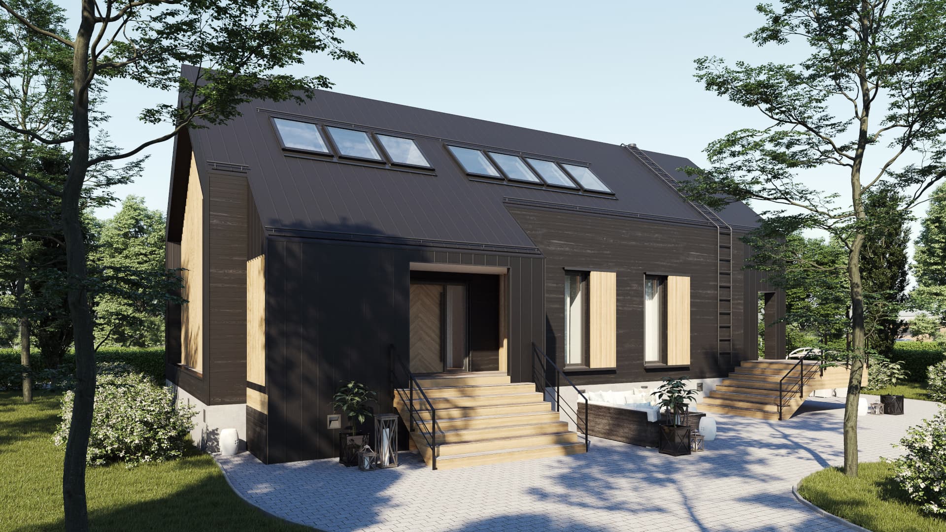 <p data-block-key="y9pp5">Paraisten konseptitalon katon lisäksi ikkunapellit ja sadevesijärjestelmät tehdään SSAB:n GreenCoat®-teräksestä.</p>