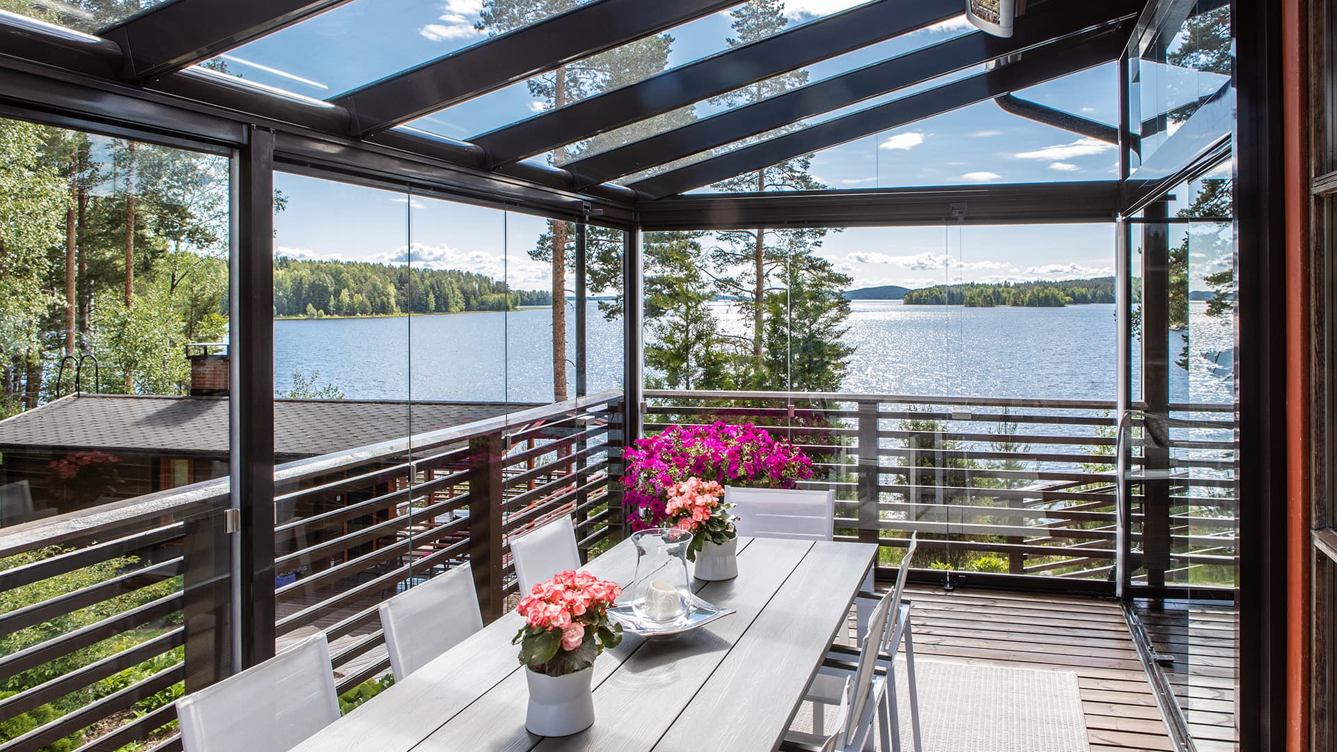 Puutarha mahtuu pieneenkin tilaan