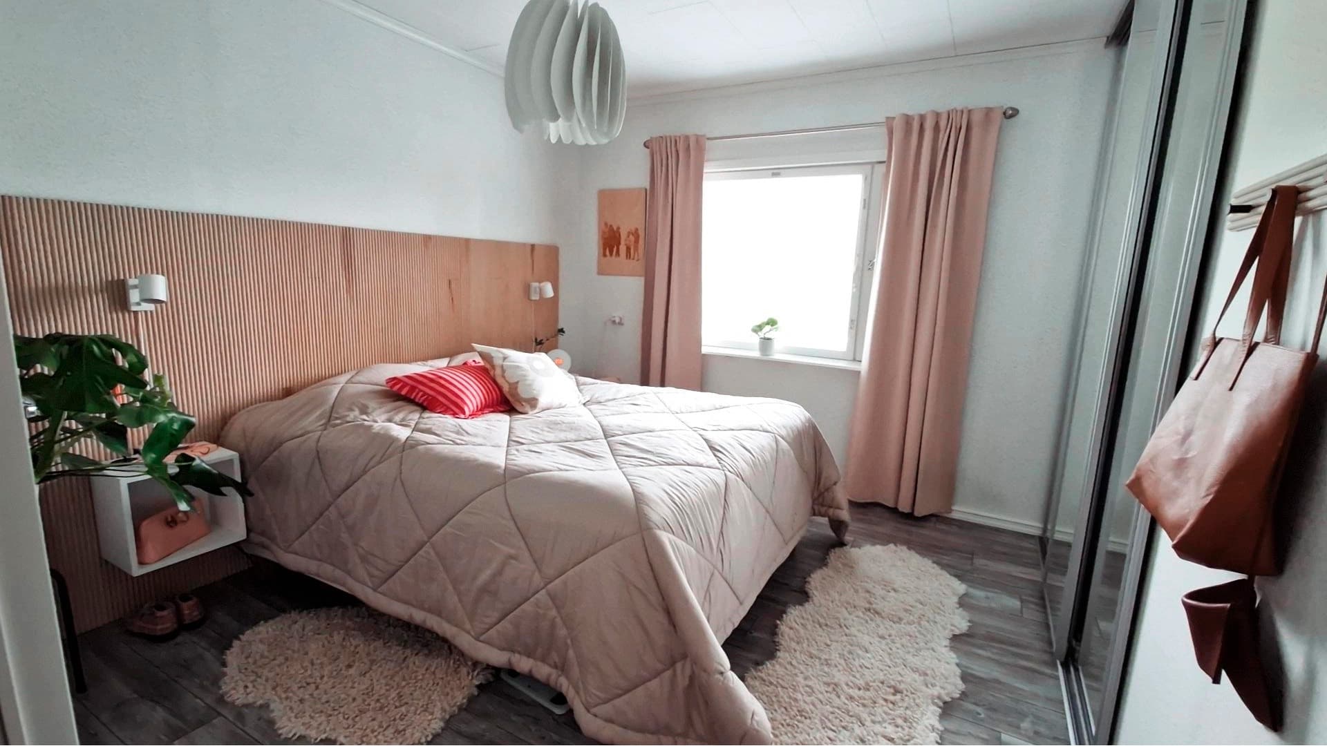 Kahden kullan makuuhuone on lämmin turvapesä