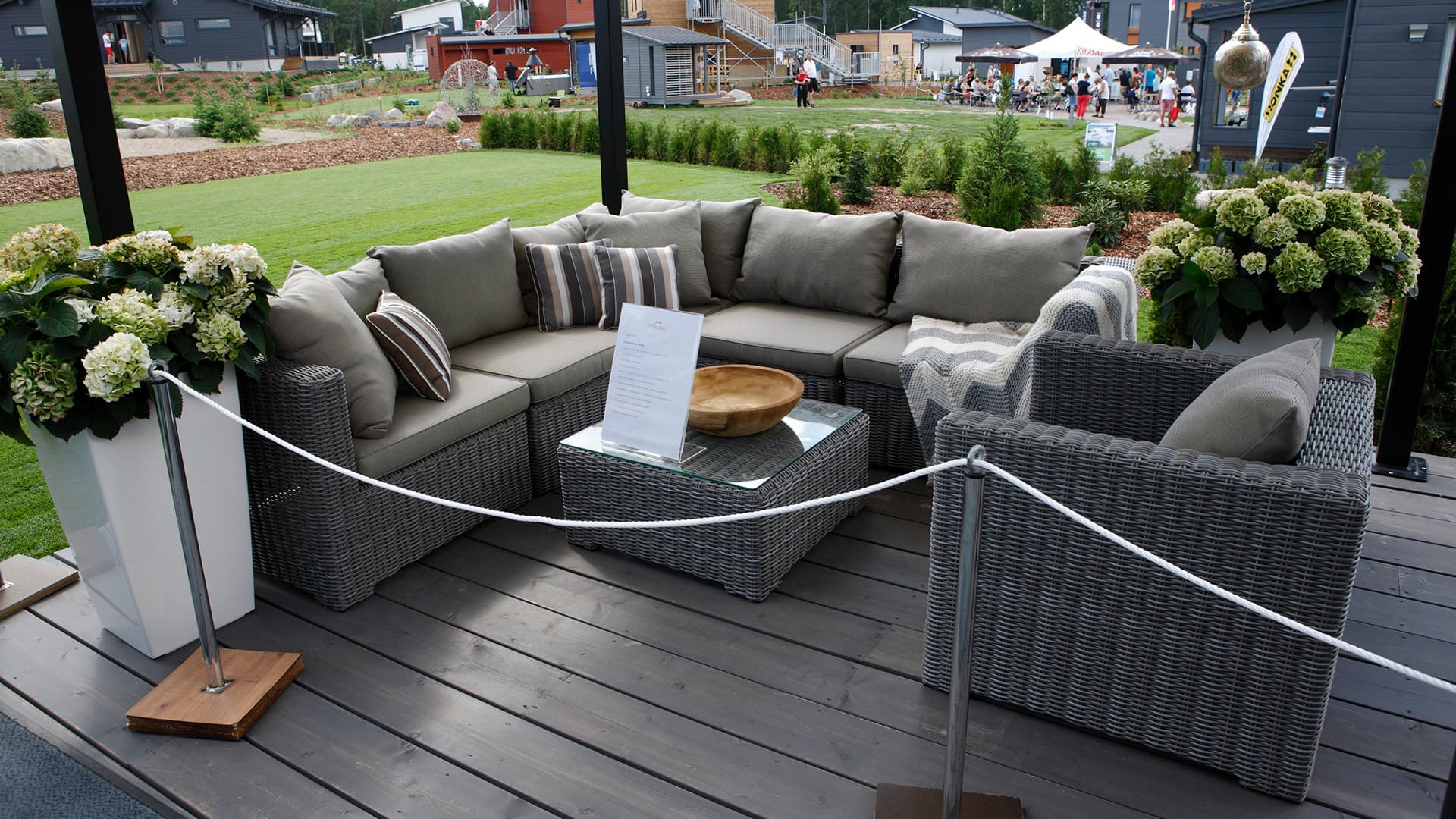 Ideoita omaan pihaan Asuntomessuilta