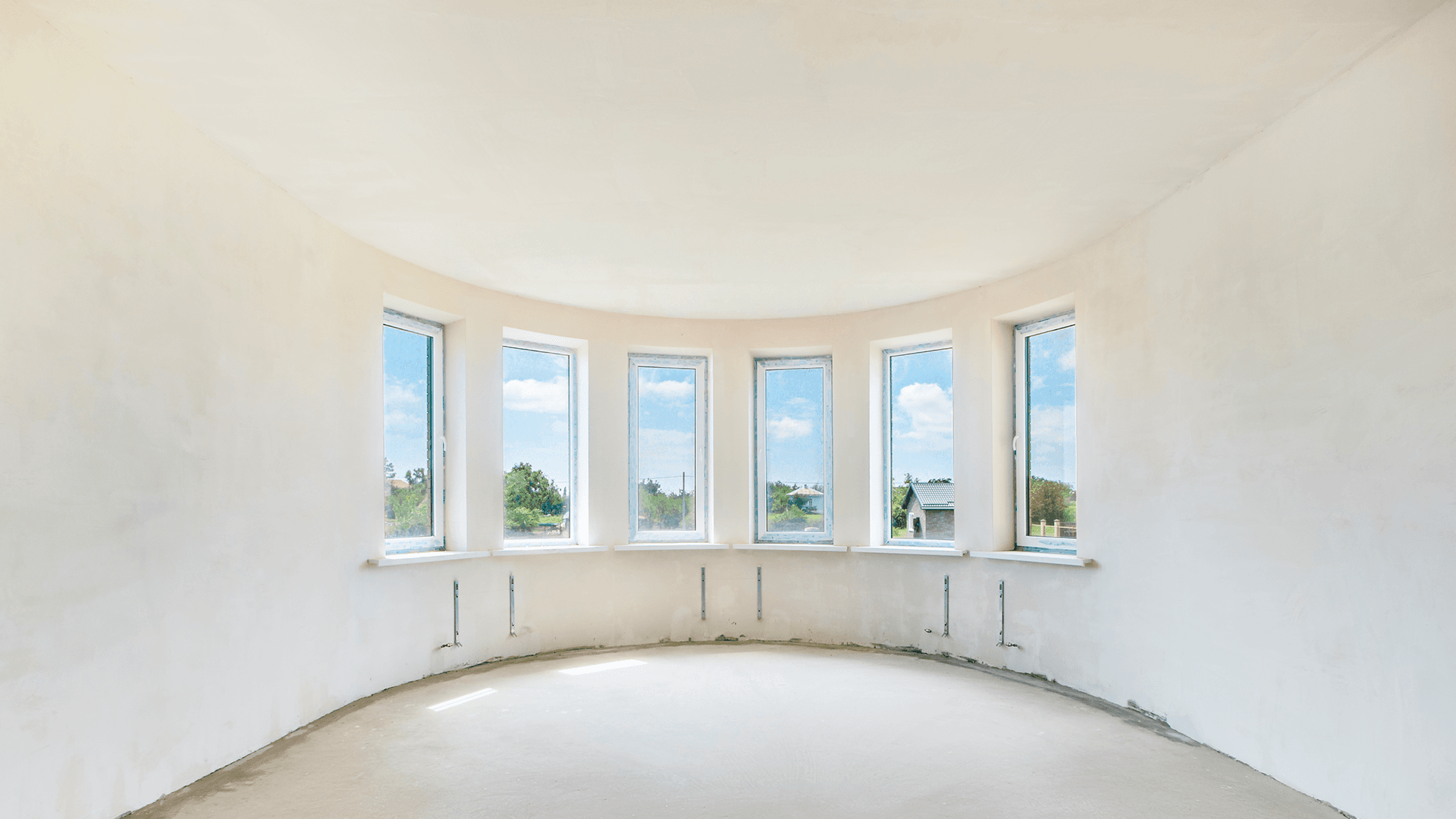 Toteuta kotiisi kaarevia pintoja käyttäen kipsilevyä