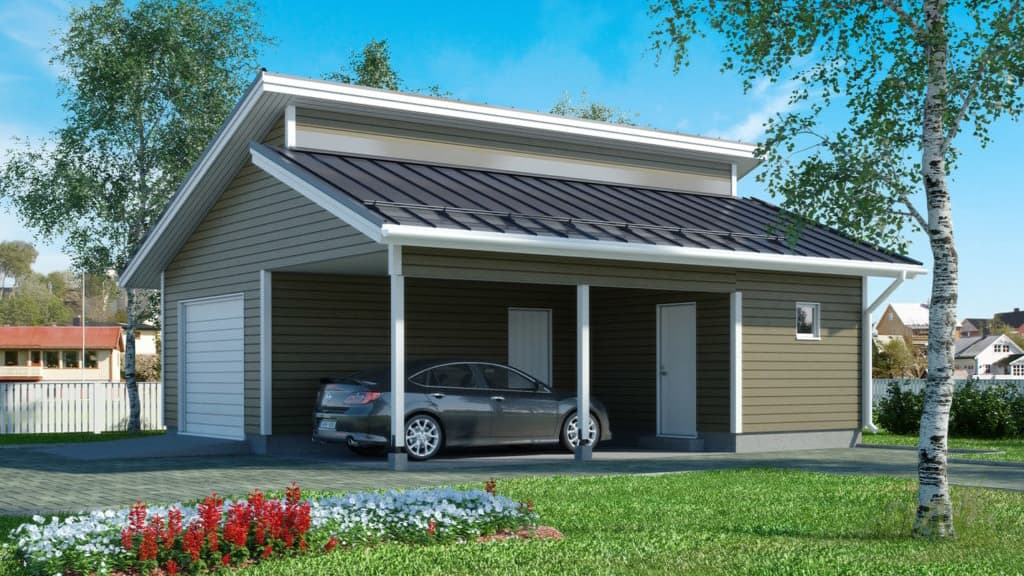 Autotalli helposti ja vaivattomasti avaimet käteen -periaatteella