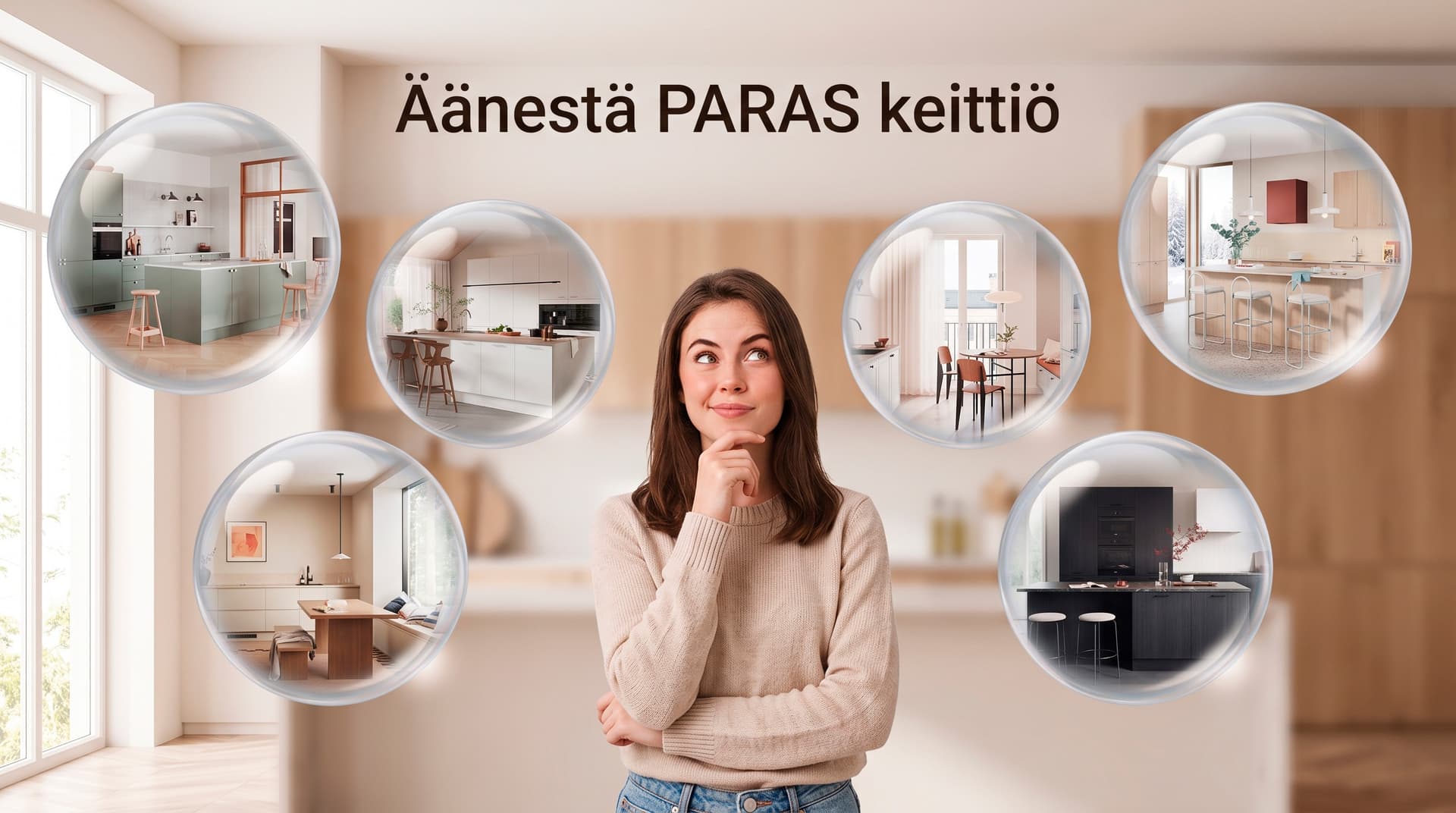 Äänestä Kaunein keittiö – mikä näistä Norema-malleista olisi sinun valintasi?